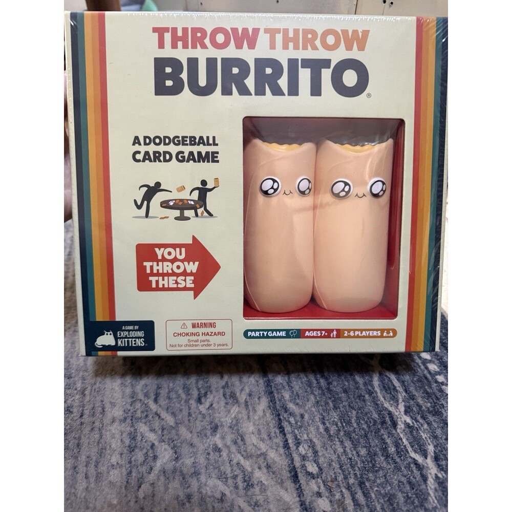 EXPLODING KITTENS Throw Throw Burrito Card Game